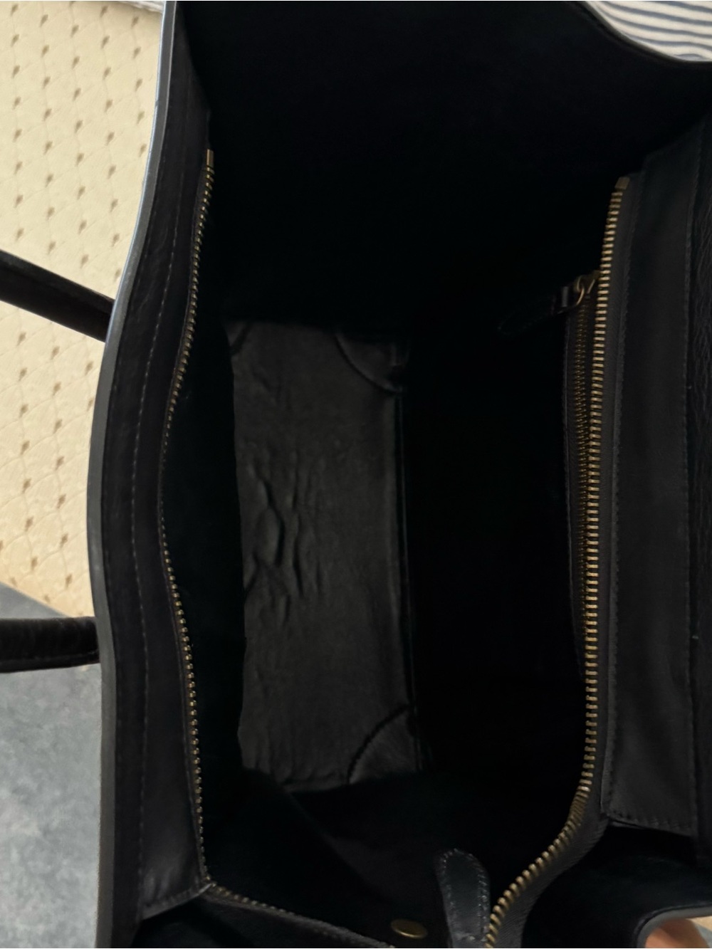 Black & Leopard Print handbag - Picture 7 of 10